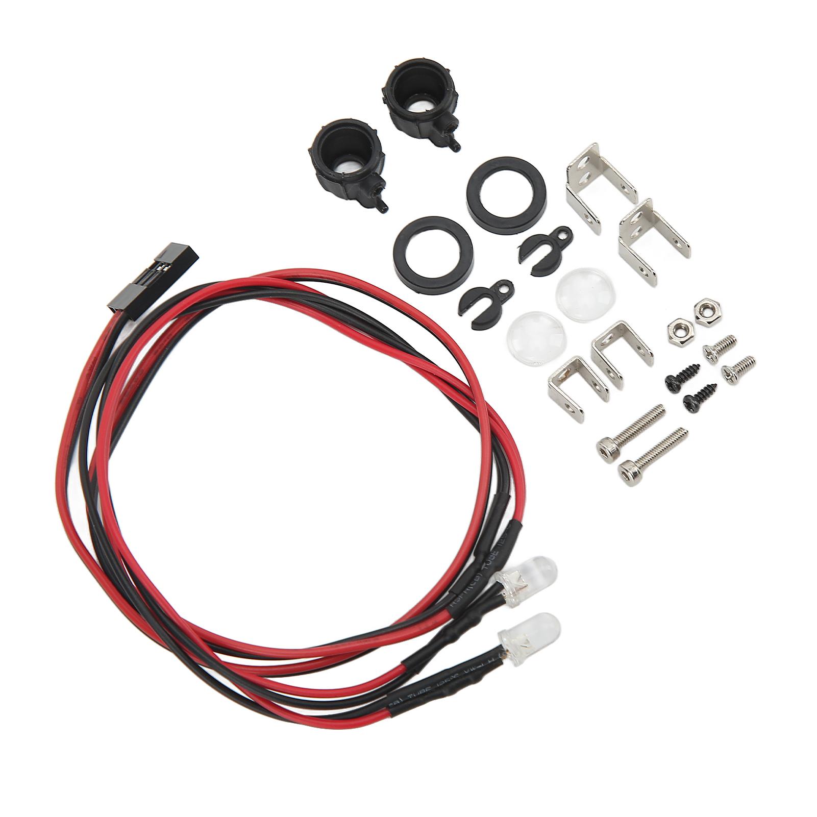 

RC Автомобільний Прожектор Регульована Основа Пластик Біле Освітлення Низьке Споживання Енергії Загальна RC Модель