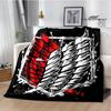 Cartoon A-Attack On Titan Printed Blankets Picnic Blanket Warm Flannel Blankets Home Bed Linings Blankets for Beds Birthday Gift
