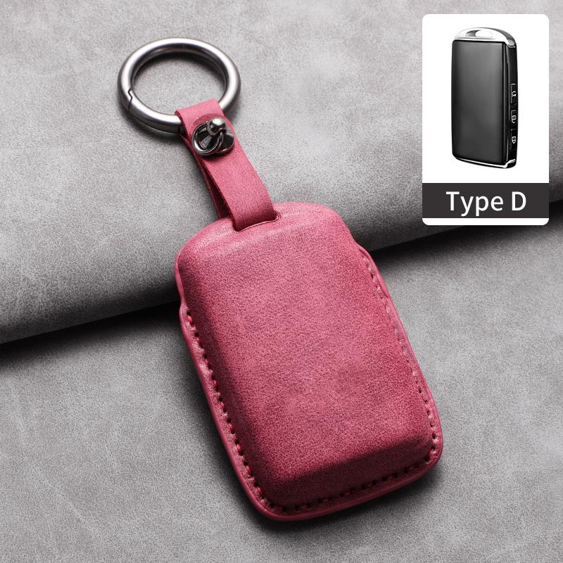 Fit For Mazda 3 Axela Key Fob Case Cx5 Cx4 Attila Cx50 Travel Cx30 Genuine Leather Auto Key Fob Mount Case Flip Flop Key Ring Automotive Auto
