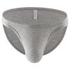 Men's Cotton Ribbed Low-Rise Briefs: Fashionable, Stylish, Comfortable, Trendy, Breathable, Sweat-Absorbing.