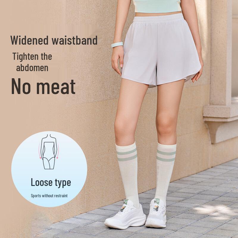 Anta Women's Cooling Two-Piece Running Shorts