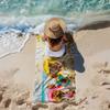 Funny Dog Pattern Microfiber Beach Towel Quick Dry Lightweight Absorbent for Beach Pool Shower Yoga Camping Travel Outdoor Sport