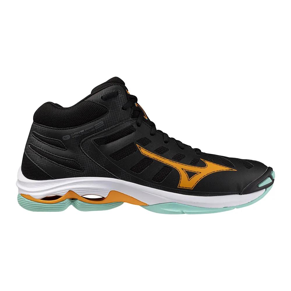 Mizuno Tensiune de val Medii adidași Negru/Portocaliu