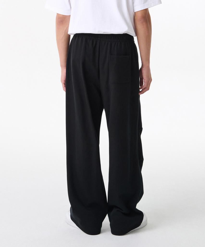 MUSINSA STANDARD Parachute Sweatpants [Black]