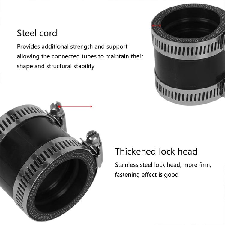 38mm Motorcycle Carburetor Rubber Intake Adapter Manifold Boot Fit Carb