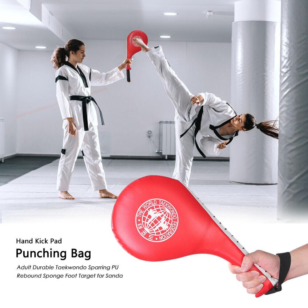 

Sanda Foot Pad Punch Hand Target Side Kick Pad Chicken Leg Target Training Foot Target Boxing Pad чорний