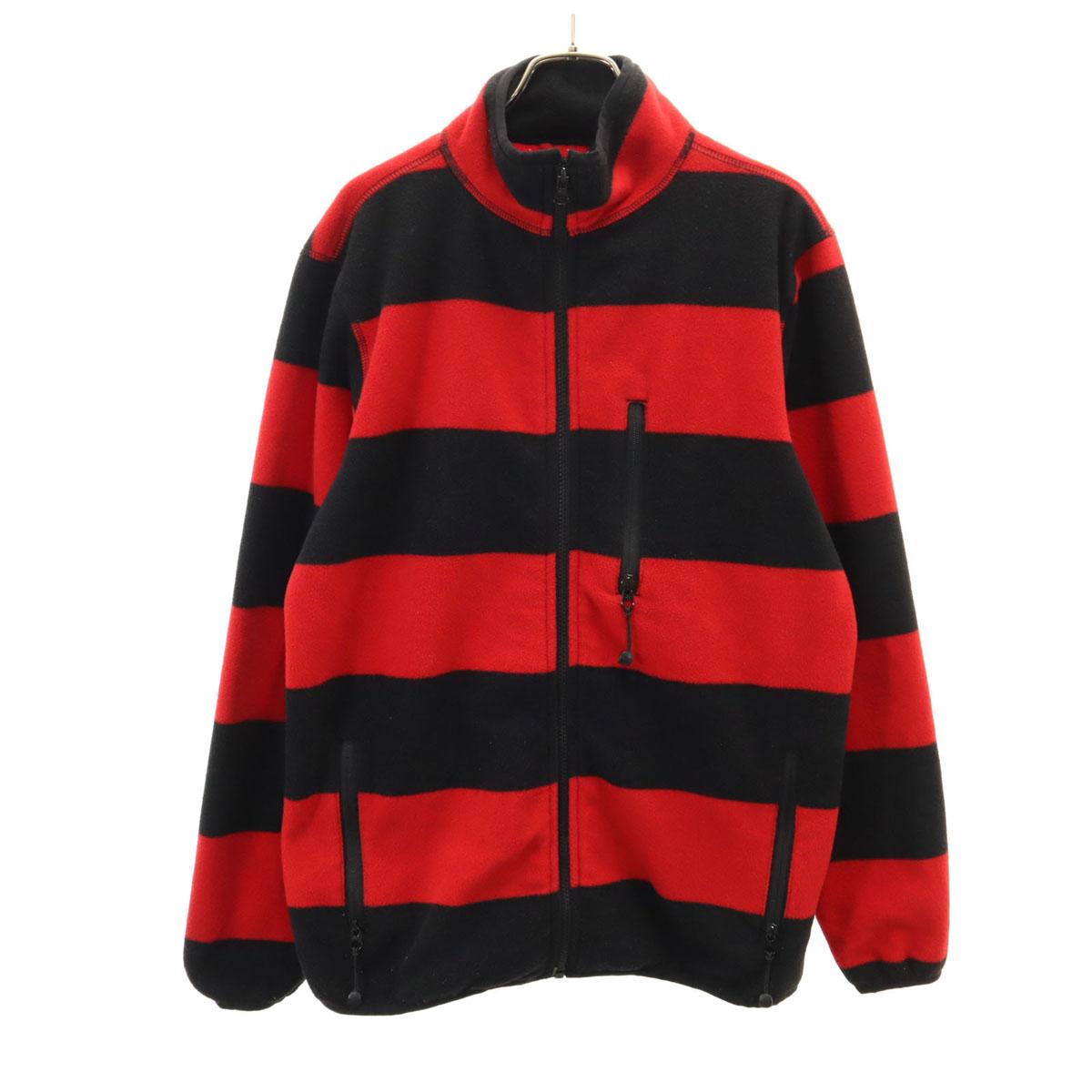 

STUSSY Fleece jacket M Red series Men s Used