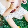 Silicone Bib for Children with Fastener Beige MinikOiOi 1 pc.