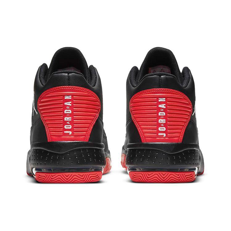Air Jordan Max Aura 2 Bred Unisex Sneakers Black White Chile-Red CK6636-060