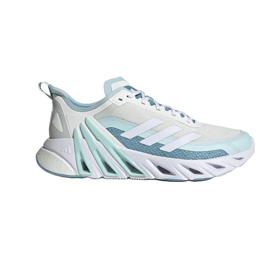 Adidas All Day Boom Comfortable Versatile Non-Slip Durable Low-Top Lifestyle Casual Shoes Unisex Casual Shoes White Blue JS0466