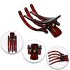 2 piezas/lote Pinzas de Plástico Minimalistas para Coleta de Mujer Accesorios de Peinado para Chicas