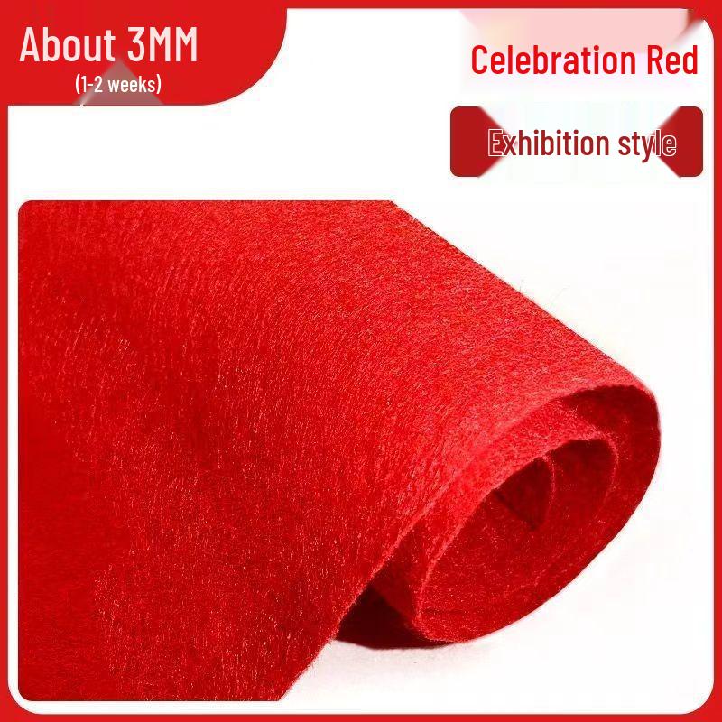 Thickened Wedding Red Carpet for Store Openings & Entrances