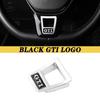Car Steering Wheel Logo Emblem Sticker Decals For VW GTI Polo Golf Jetta MK6 MK7 MK8 Passat B6 B7 B8 Tiguan CC T-ROC Tire Valve