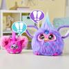 Hasbro Furby Furblets FloFlo Mini Electric Plush Toy for Boys and Ages Furby Authentic Friends, Girls, 6+, Pink, Flamingo, Speaks, Musical, G1699,