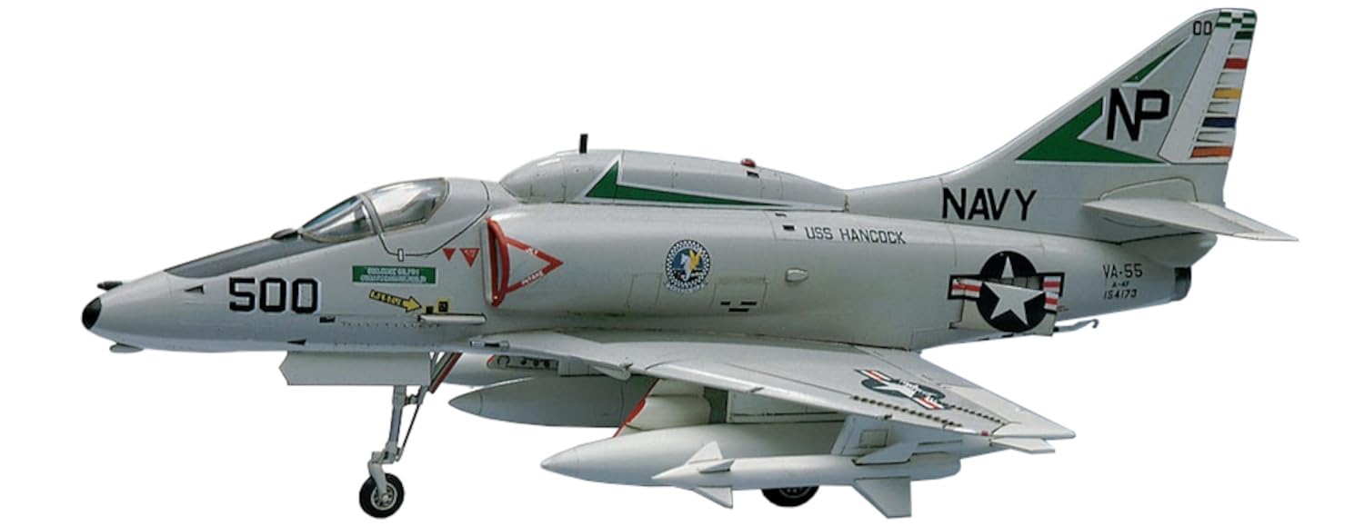 

Hasegawa US Navy Skyhawk Plastic Model B9 1/72 A-4E/F серый