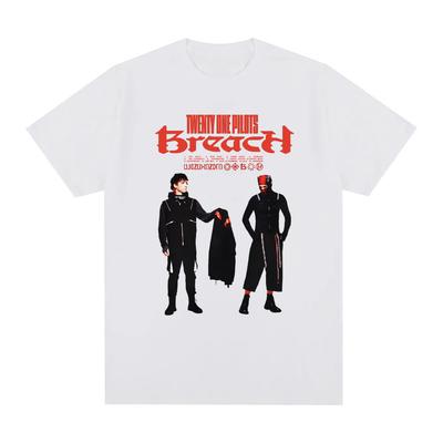 Twenty One Pilots- BREACH T Shirt 2025new Short Sleeve Singer's Same StyleTee-shirt Graphic Printing High Quality Summer Tshirt