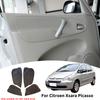 Perfect Fit For Citroen Xsara Picasso PU Leather Car Interior Door Armrest Panel Cover Sticker Trim