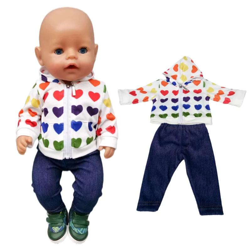 Baby-Puppe Kleidung Strampler für 40cm 38cm Baby-Puppe Mantel Winterkleidung Dropshipping