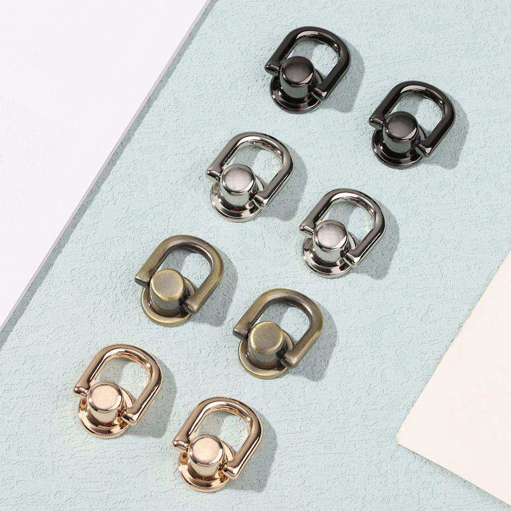 Craft Luggage Buckle Bag Snap Nail Buckle Studs Button Metal Bag Rivet Handbag Belt Connector