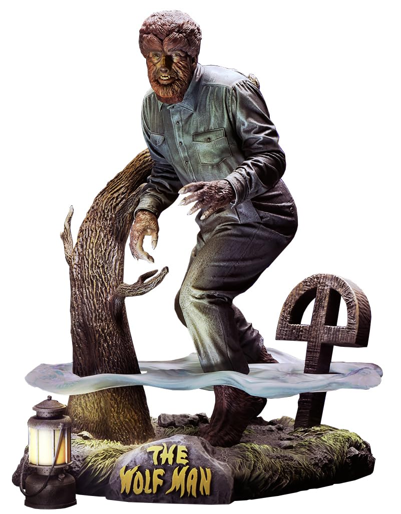 

X PLUS The WOLF MAN Lon Chaney Jr. as Werewolf 1/8 Scale Unpainted Plastic Model Kit