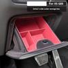For X5 G05 X6 X7 2019-2026 Driver Side Lower Storage Box Silicone Organizer Interior Decoration Stowing Accessories