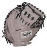 Rawlings HYPER TECH R2G GR5FHT2AF Baseball 33 for Throwers Glove, Soft, Catcher's, Gray, Inches, Left-Handed