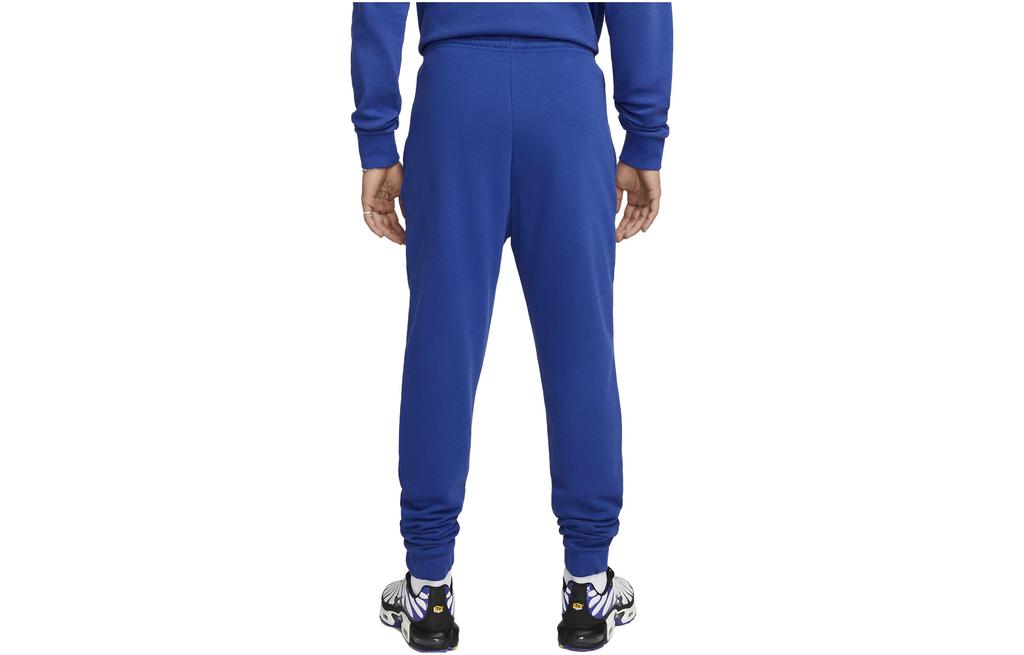 Nike Knitted Sweatpants Men's Blue Moderate Cuffed Pants DV4750-417