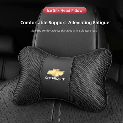 Hochwertiges Eis-Seiden-Autositz-Kopfstützen-Memory-Schaum-Komfortkissen Auto-Innenraum für CRUZE Spark Captiva Tracker Epica Z71