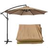 Hexagonal Canopy Replacement for Outdoor Umbrella 6 Ribs/8 Ribs Beach Lawn