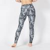 Roxy Amphibious Print RPT241508 BLK Women's Leggings,