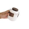 Portable Travel Tea Set: Teapot, Four Cups, and Storage Bag for Outdoor Camping.