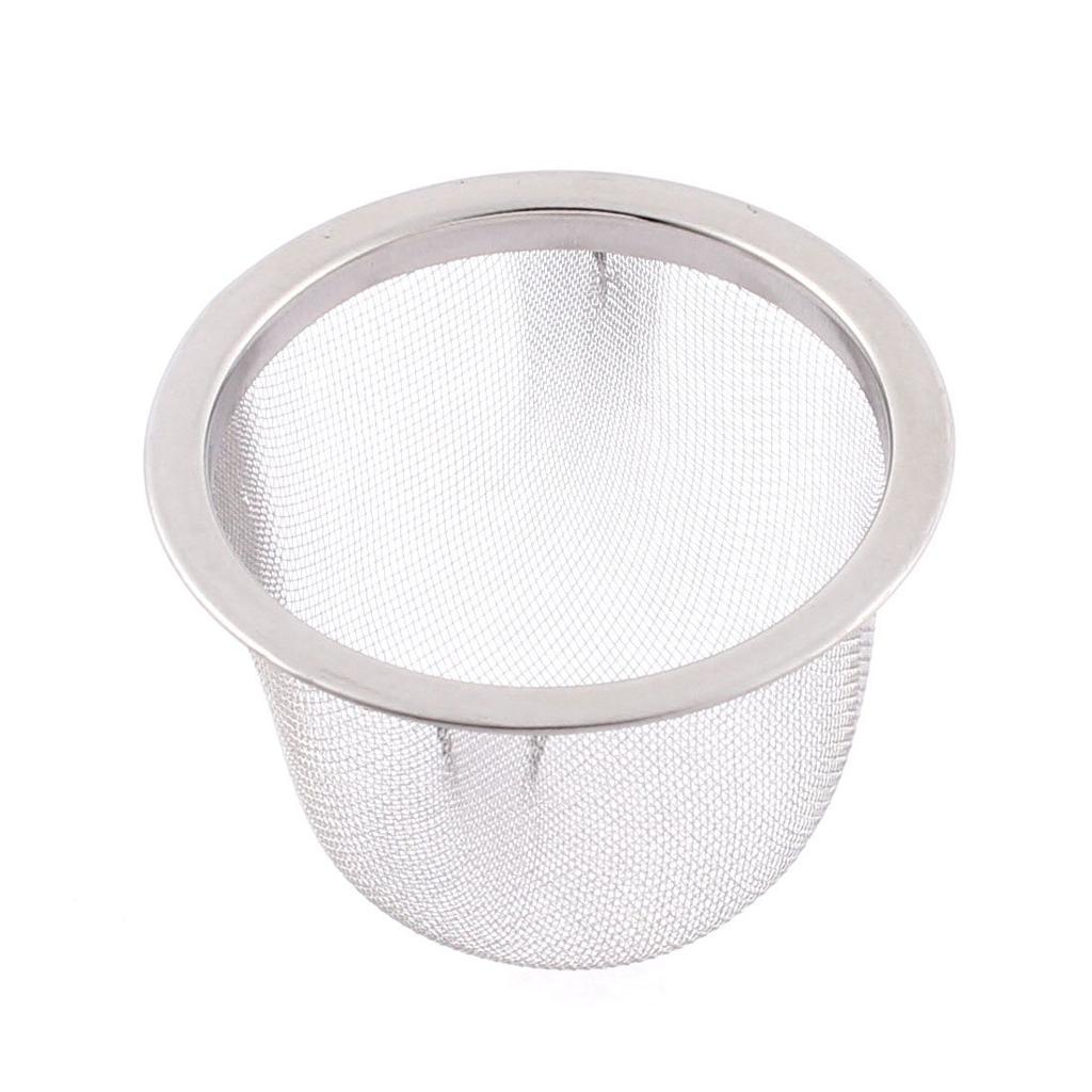 uxcell 63mm Mesh Tea Strainer for Fritters, Loose Spices, and Infusers