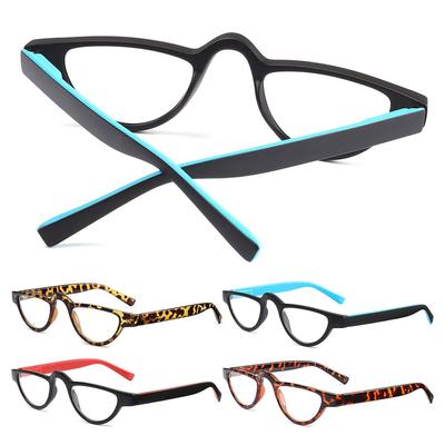 Care Cat Eye Reading Glasses Magnifying Eyewear Hyperopia Glasses HD Gradient Presbyopic Eyeglasses
