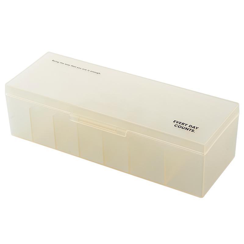 [TG835]Trading Card Storage Box Transparent Divided Card Case Dustproof Stackable For Game Card Collection Desktop Organizer