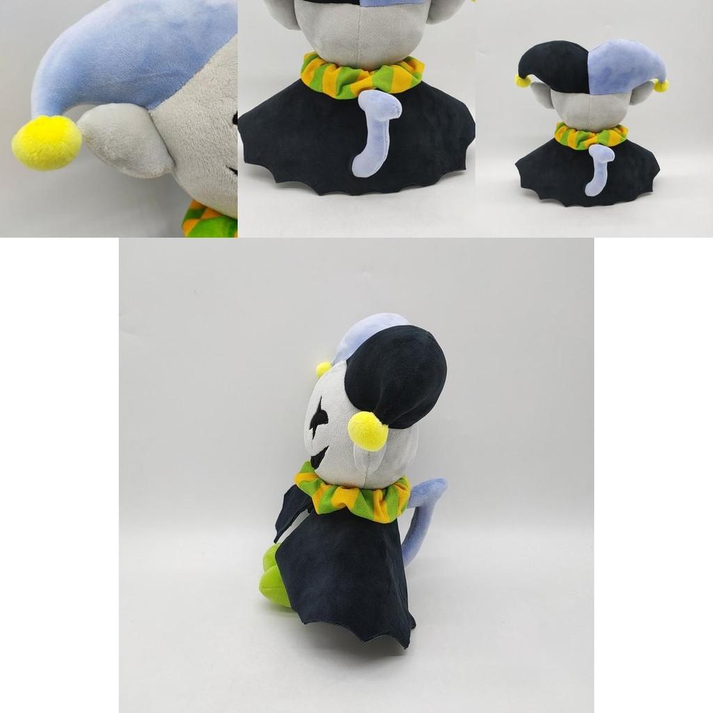 Deltarune Jevil Plüschtier | Joker Stoffpuppe | Weihnachtsgeschenk | Geburtstags-Sammlerstück