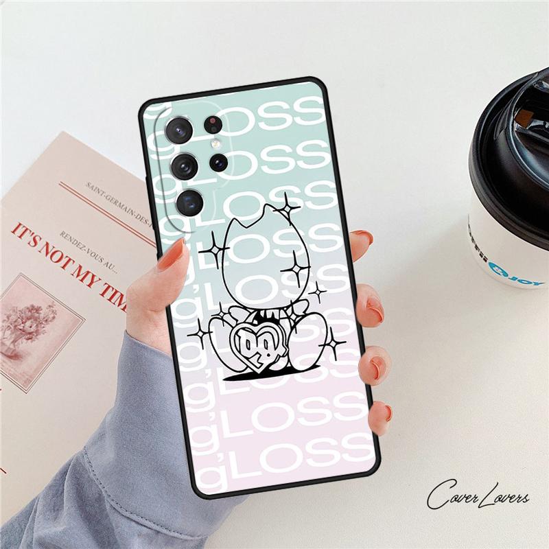 Drain Gang phone case For Samsung Galaxy S24 S25 S23 S22 Ultra Note 10 20 Plus S20 S21 FE Cover