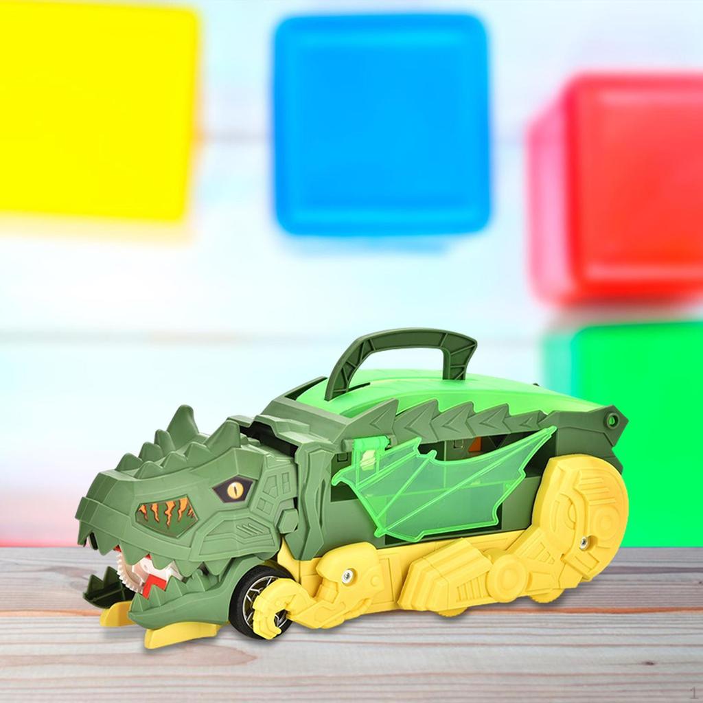 Dino Transport Car Dinosaur Toy Swallowing Vehicle Game for Kids