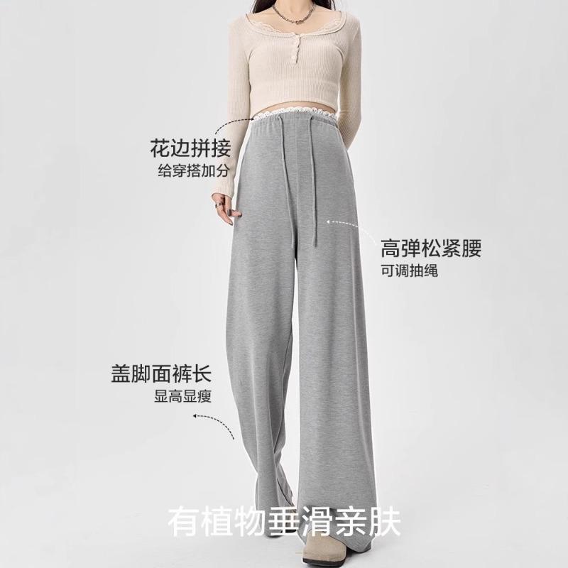 Maternity Pants Spring and Summer Outer Wear New Wide-leg Pants Summer Thin Pregnancy Loose Casual Small Spring Wear