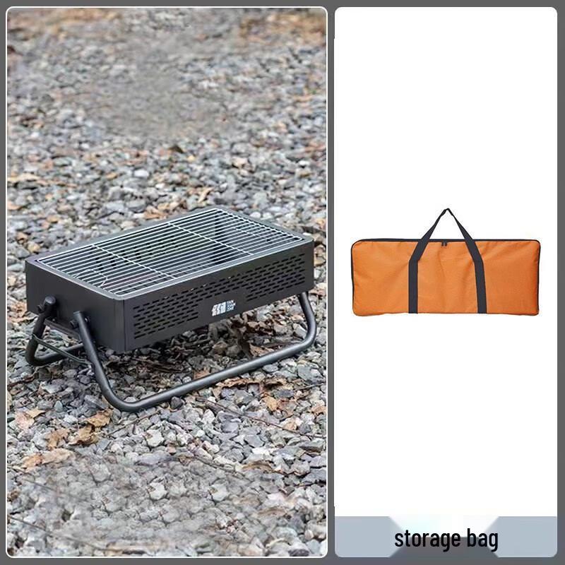 OEING Portable Smokeless Folding Charcoal Grill Standard