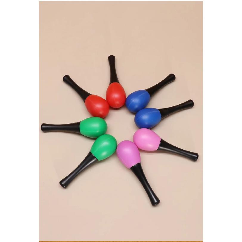 2pcs Maraca set of small shakers, Orff percussion instruments, shakers - Christmas KVT party, Halloween event