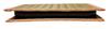 NANANA Long Wallet [Ryukyu Tatami & Hemp Leaf Pattern] [Pink Edge] Fabric Interior, 20cm