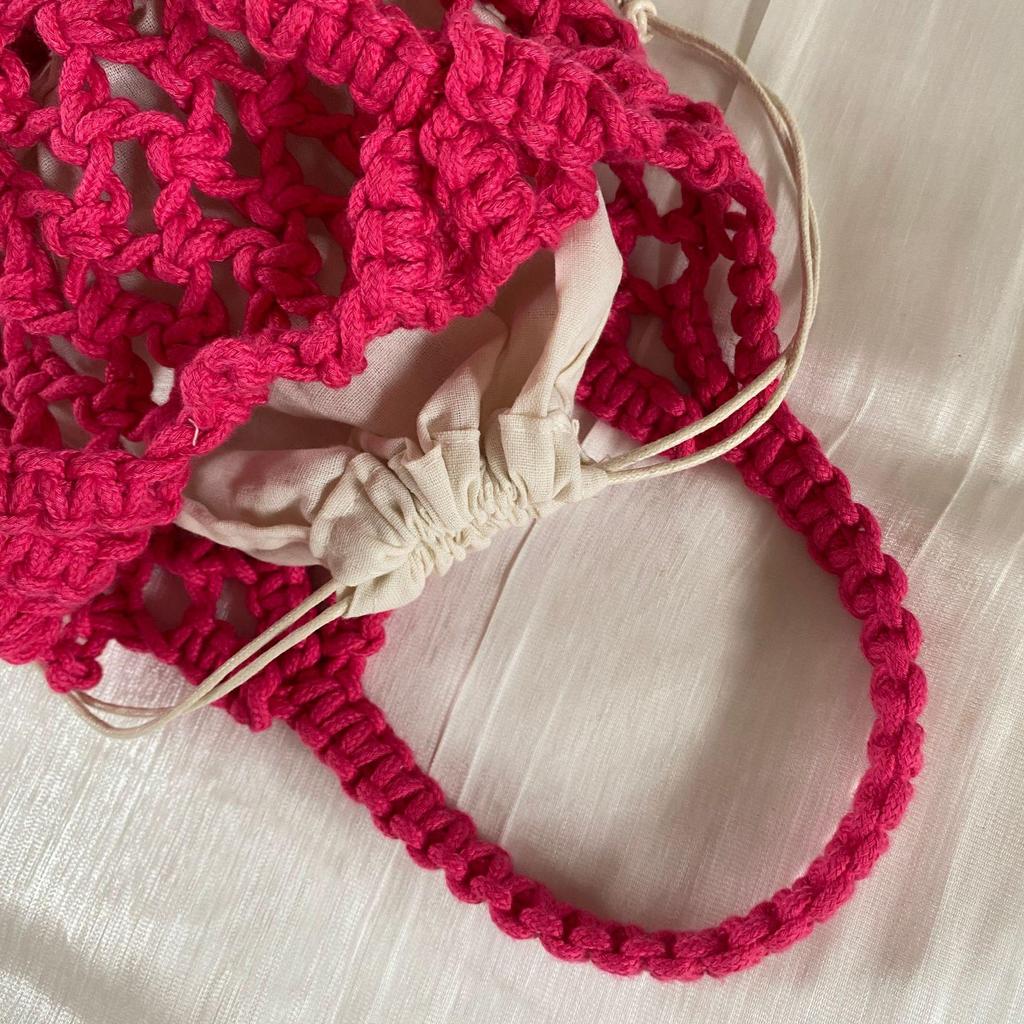 Mini Sac Seau en Paille Tendance pour Femme - Sac à Main Tissé Polyvalent d'Été