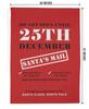 Printtoo Pack Of 2 Pcs Xmas Presents Storage Bags Large Santa Gift Sack With Drawstring Christmas Party Favor 27x20 Inch