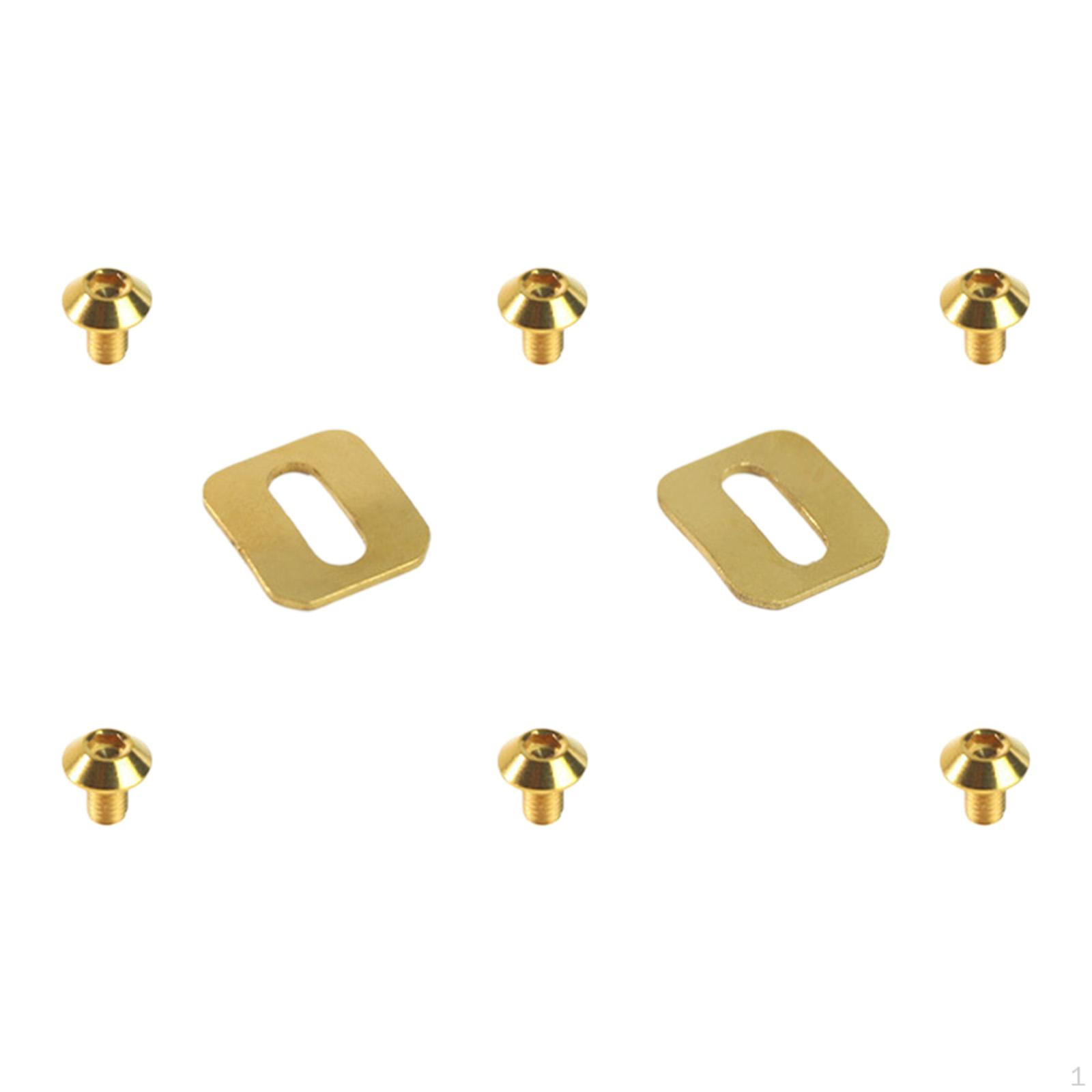 

2 прокладки педалей с функцией самоблокировки, аксессуары, сменные шайбы для Gold