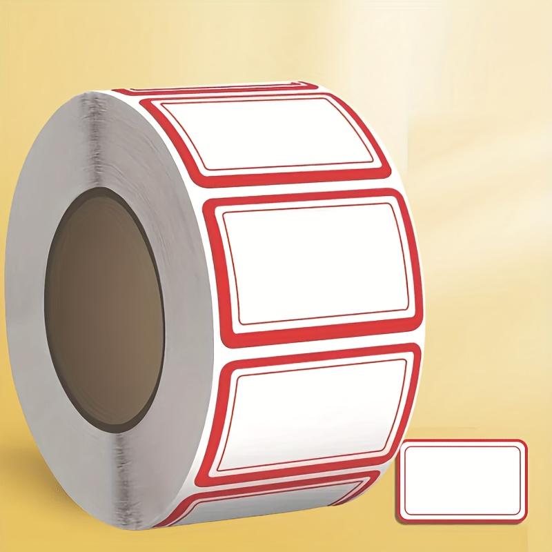 500pcs Freezing Labels - No Residue Peel & Stick, Waterproof & Oil-Resistant - Freezer, Fridge, Pantry, Kitchen Organization