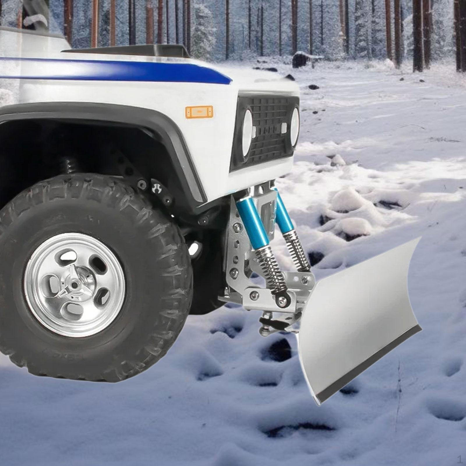 

1/10 Scale Plow Spade for RC Truck Snow Sand Snowplow Lightweight Adjustable Spare Parts