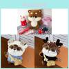 Childrens Plush Shiba Inu Bag With Zipper Closure For Daily Casual Use