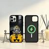 Nuclear Radiation Danger Sign Phone Case For iPhone17,16,15,14,13,12,11 Plus,Pro Max Magnetic For Magsafe Wireless Charging