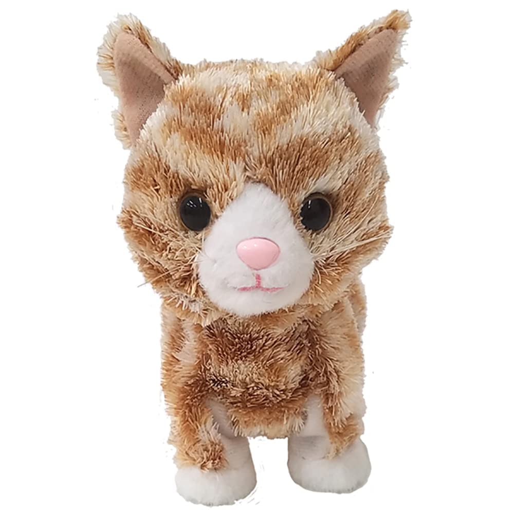 

Electronic electric battery stuffed meowing birthday gift Sweet Tea Best Ever Japan [BESTEVER] pet, toy, operated, animal, small, walking, cat,
