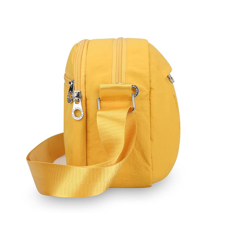 Women's Shoulder Bag Solid Color Outdoor Crossbody Bag Multi-Compartment Mother Bag